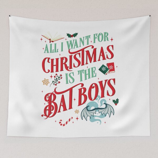 Item preview, All I want for Christmas is the Bat Boys designed and sold by h-helladesign.
