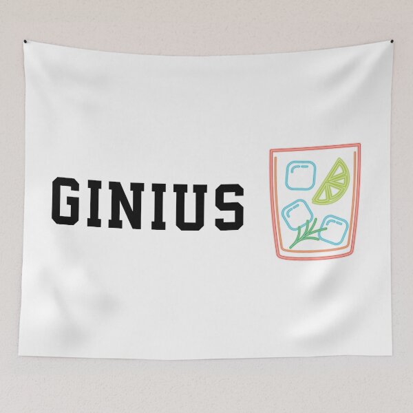 Item preview, GINIUS designed and sold by HipsterAnimals.