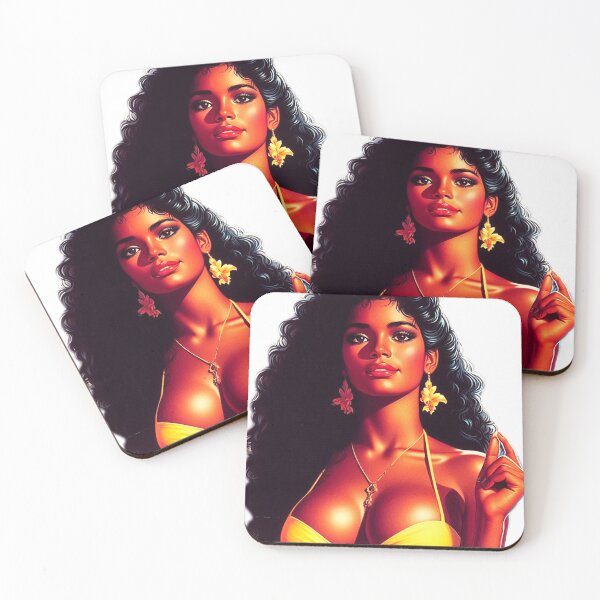 Item preview, Retro Hot Summer Girl designed and sold by PulpVintage.