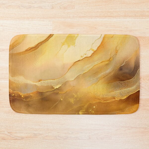Item preview, Vivid abstract art with swirling golden hues and dynamic textures designed and sold by homydesign.