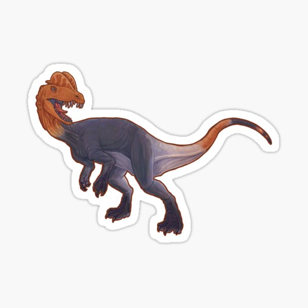 Item preview, Dilophosaurus wetherilli designed and sold by CoffeeBlack Illustration.