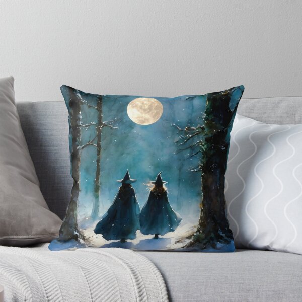 Item preview, Best Witches on The Full Snow Moon designed and sold by Lyra The Lavender Witch.
