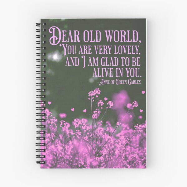 Item preview, Anne of Green Gables Dear Old World designed and sold by humnoo.