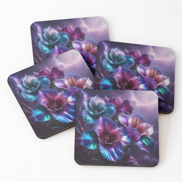 Artikelvorschau, Wunderschöne schillernde Galaxy-Blumen entworfen und verkauft von michellejustice.