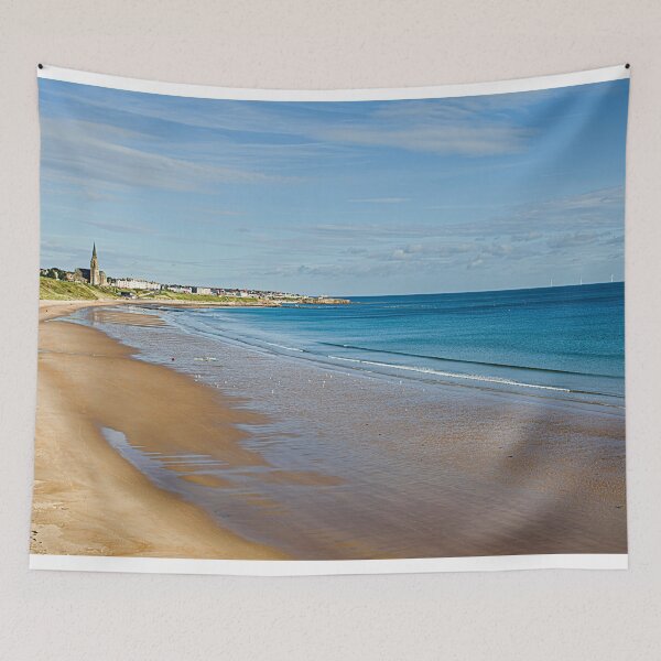 Item preview, Tynemouth Longsands in September sunshine designed and sold by Violaman.