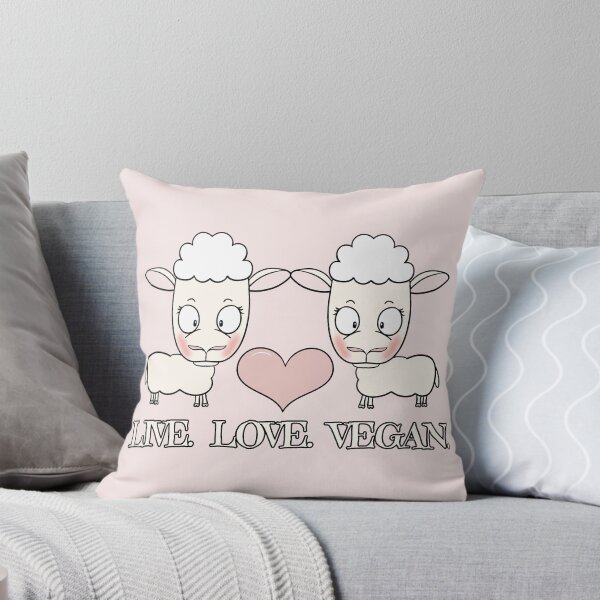 Item preview, LIVE. LOVE. VEGAN. SHEEP. designed and sold by wiboandbear.