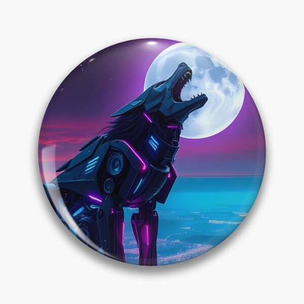Item preview, Neon wolf designed and sold by ThranDesigns.