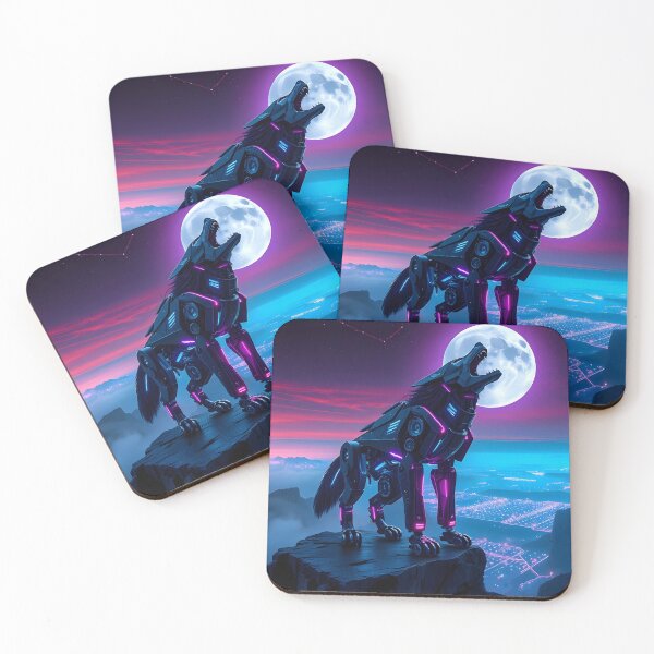 Item preview, Neon wolf designed and sold by ThranDesigns.