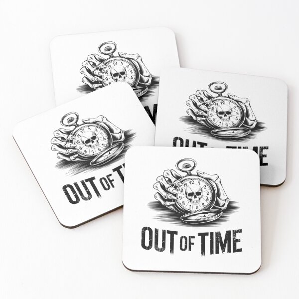 Item preview, Out of Time - Gothic Skeleton Watch Design designed and sold by OldSchoolRetro.