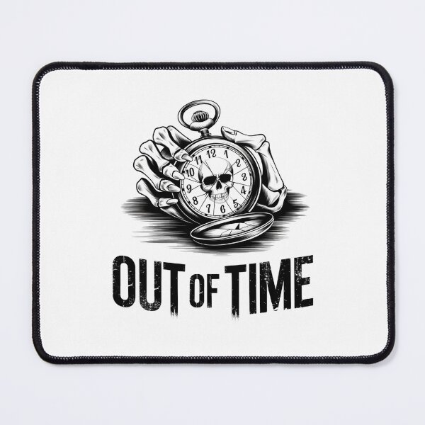 Item preview, Out of Time - Gothic Skeleton Watch Design designed and sold by OldSchoolRetro.