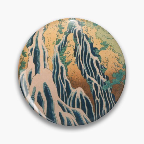 Item preview, Pilgrims at Kirifuri Waterfall on Mount Kurokami in Shimotsuke Province designed and sold by RickE.