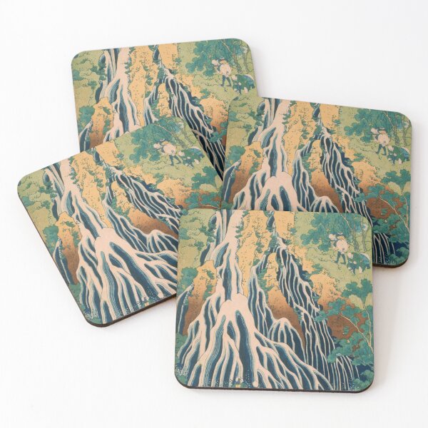 Item preview, Pilgrims at Kirifuri Waterfall on Mount Kurokami in Shimotsuke Province designed and sold by RickE.