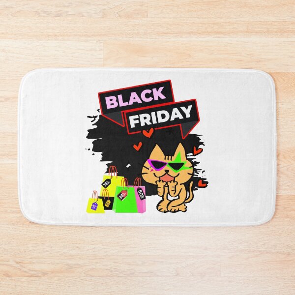 Item preview, FELINE LOVE FOR BLACK FRIDAY designed and sold by stickersrafisa.