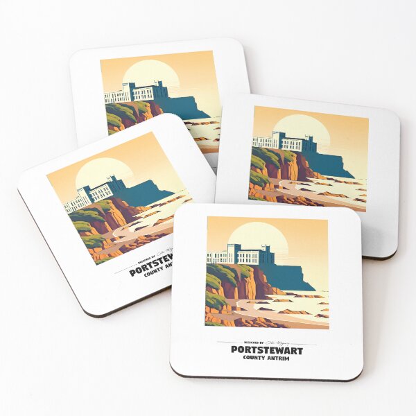 Item preview, Portstewart - Vintage Poster Style designed and sold by cmphotographs.