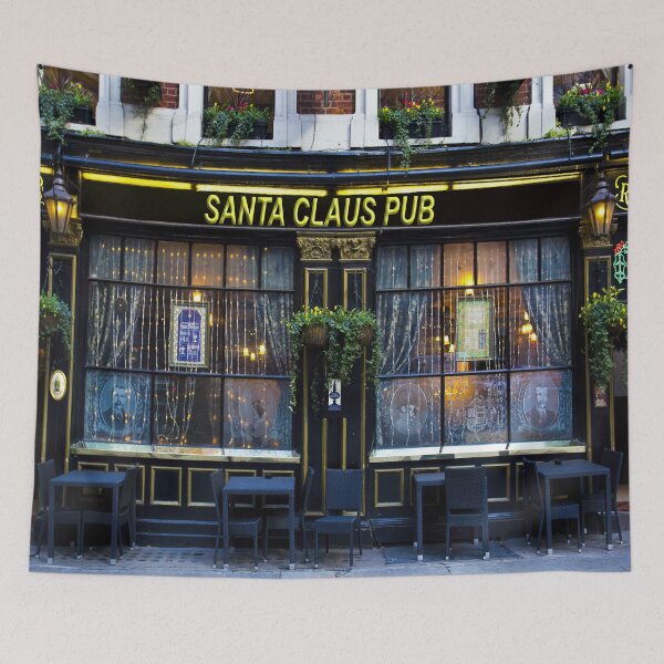 Item preview, Santa Claus Pub  designed and sold by Londonimages.