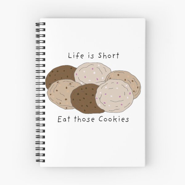 Item preview, Life is Short. Eat those Cookies designed and sold by Sweet-Stitches.