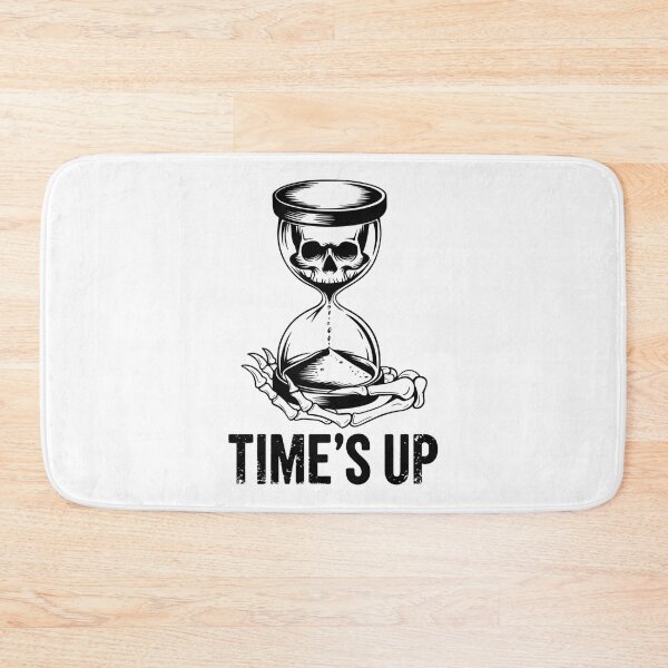 Item preview, Time’s Up - Gothic Skeleton Hourglass Design designed and sold by OldSchoolRetro.