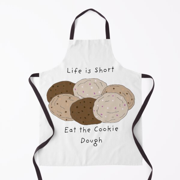 Item preview, Life is Short. Eat the Cookie Dough designed and sold by Sweet-Stitches.