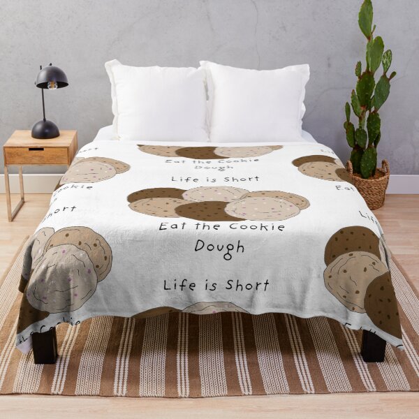 Item preview, Life is Short. Eat the Cookie Dough designed and sold by Sweet-Stitches.