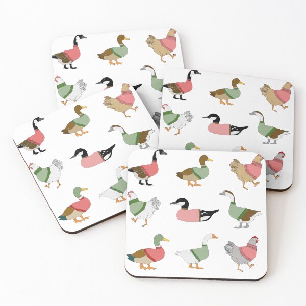 Item preview, Birds in Christmas Sweaters designed and sold by Sweet-Stitches.