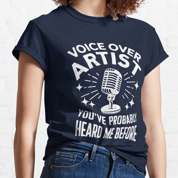 Item preview, Voice Over Artist You've Probably Heard Me Before designed and sold by CutenessKlub.