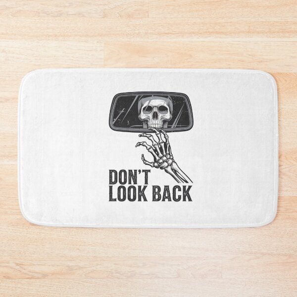 Item preview, Don’t Look Back - Gothic Skeleton Rearview Design designed and sold by OldSchoolRetro.