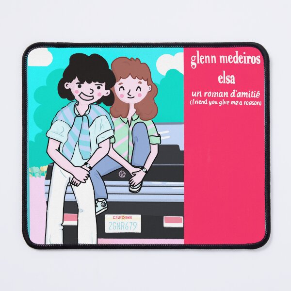 Item preview, Elsa and Glenn Medeiros - Un roman d'amitié - Single (Friend You Give Me A Reason) designed and sold by Miaou Studio.