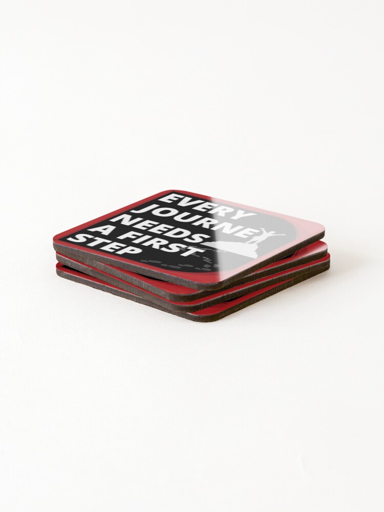 Thumbnail 4 of 5, Coasters (Set of 4), First Step designed and sold by JabezFj.