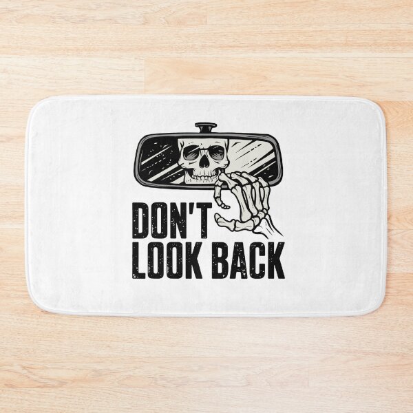 Item preview, Don’t Look Back - Retro Skeleton Mirror Art designed and sold by OldSchoolRetro.