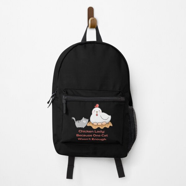 Item preview, Chicken Lady - Because One Cat Wasn’t Enough designed and sold by SyTcreations.