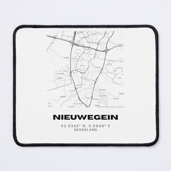 Item preview, Nieuwegein Minimalist Map Art | Netherlands | 52.0335° N, 5.0806° E designed and sold by RM-Journey.