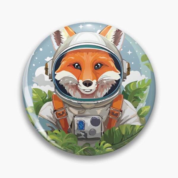 Item preview, Nature Inspired Space Cadet Fox  designed and sold by CosioInc.