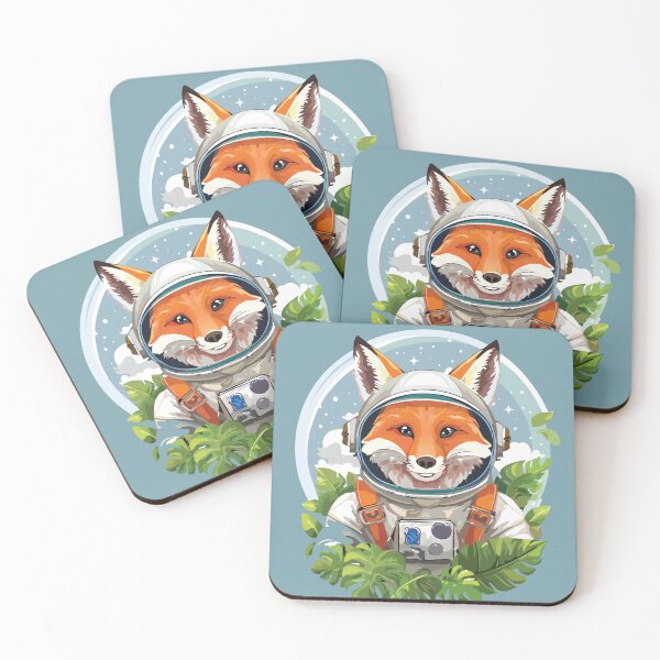 Item preview, Nature Inspired Space Cadet Fox  designed and sold by CosioInc.