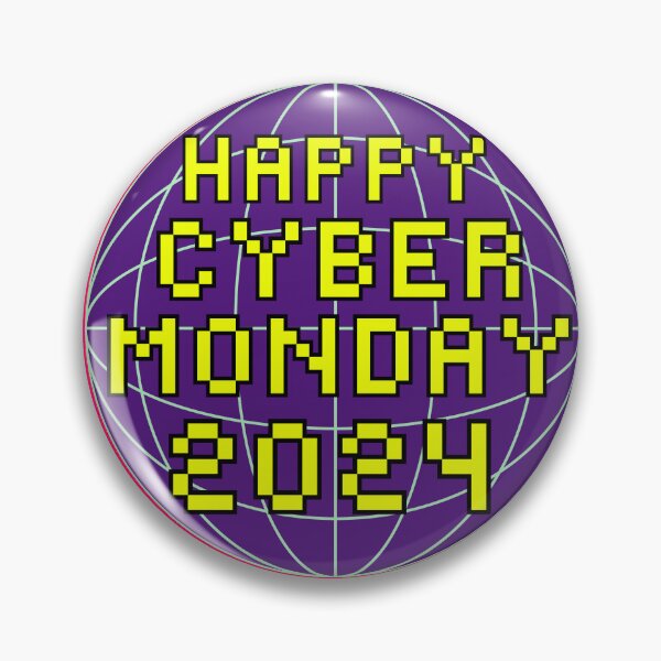 Item preview, HAPPY CYBER MONDAY 2024 designed and sold by stickersrafisa.