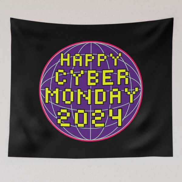 Item preview, HAPPY CYBER MONDAY 2024 designed and sold by stickersrafisa.