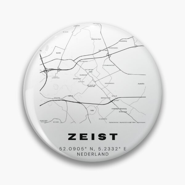 Item preview, Zeist Minimalist Map Art | Netherlands | 52.0905° N, 5.2332° E designed and sold by RM-Journey.