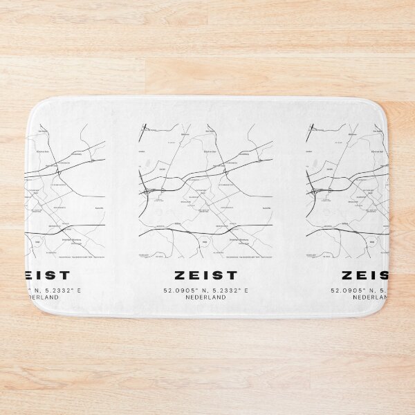 Item preview, Zeist Minimalist Map Art | Netherlands | 52.0905° N, 5.2332° E designed and sold by RM-Journey.
