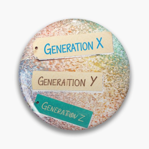 Artikelvorschau, Generation Z, Generation Y, Generation X _Weiß entworfen und verkauft von oceanisea.