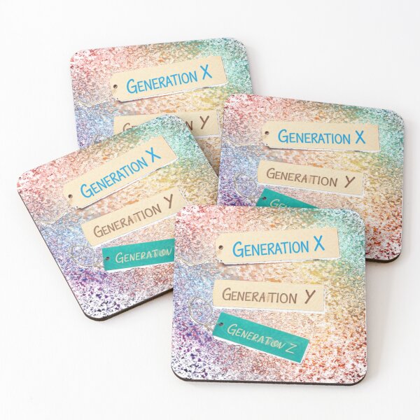 Item preview, Generation Z.,Generation Y, Generation X _White designed and sold by oceanisea.