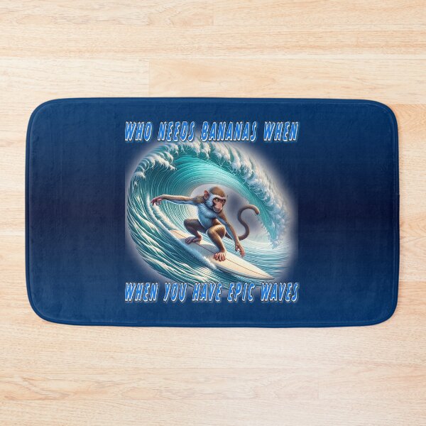 Item preview, Surfing Primate designed and sold by Nomadic Spirit Studios.
