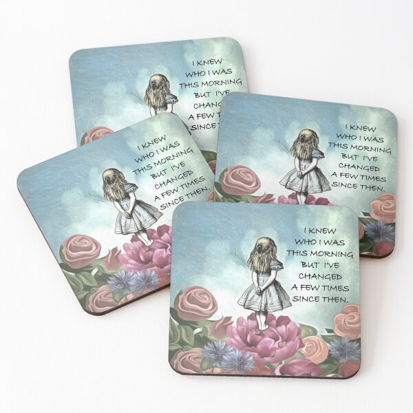 Item preview, Wondering Alice - Alice In Wonderland Quote designed and sold by maryedenoa.