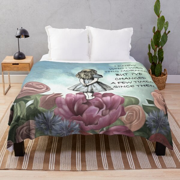 Item preview, Wondering Alice - Alice In Wonderland Quote designed and sold by maryedenoa.