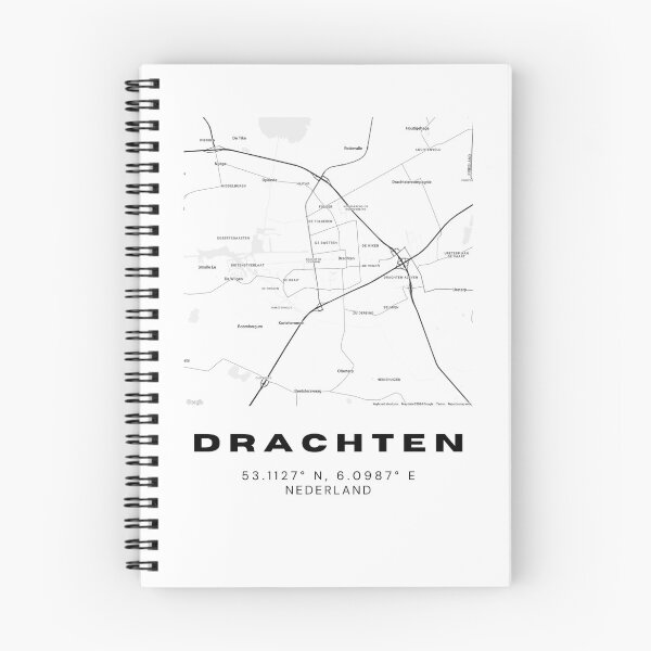 Item preview, Drachten Minimalist Map Art | Netherlands | 53.1127° N, 6.0987° E designed and sold by RM-Journey.