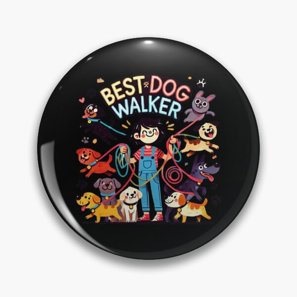 Item preview, Best dog walker designed and sold by Mateusz Majcherek.