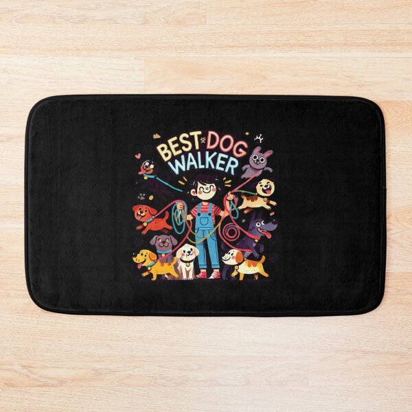 Item preview, Best dog walker designed and sold by Mateusz Majcherek.