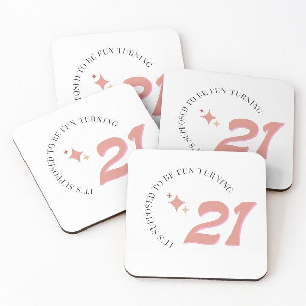 Item preview, It's Supposed to be Fun.. Turning 21 designed and sold by emmiereads.