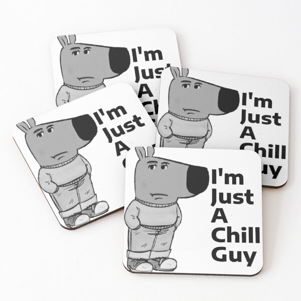 Item preview, I'm Just A Chill Guy designed and sold by Poulisohit.