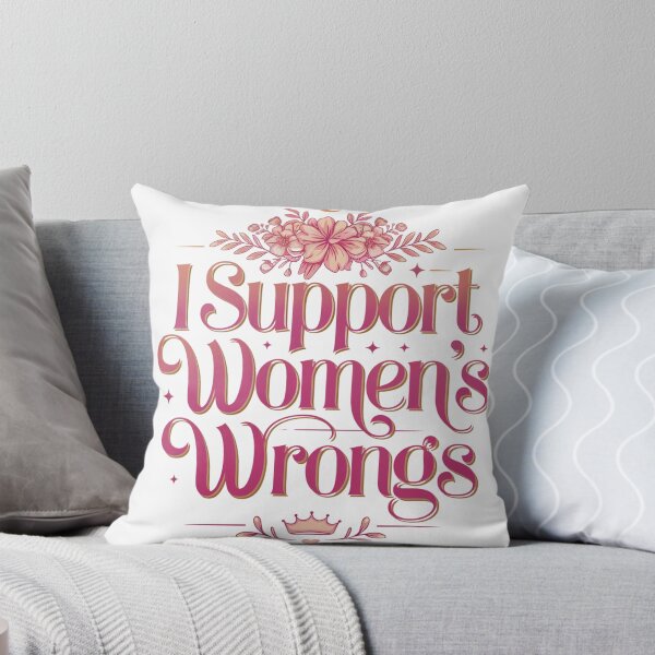 Item preview, i support womens wrongs ،claasic , T-shirt designed and sold by Barrouhou56789.