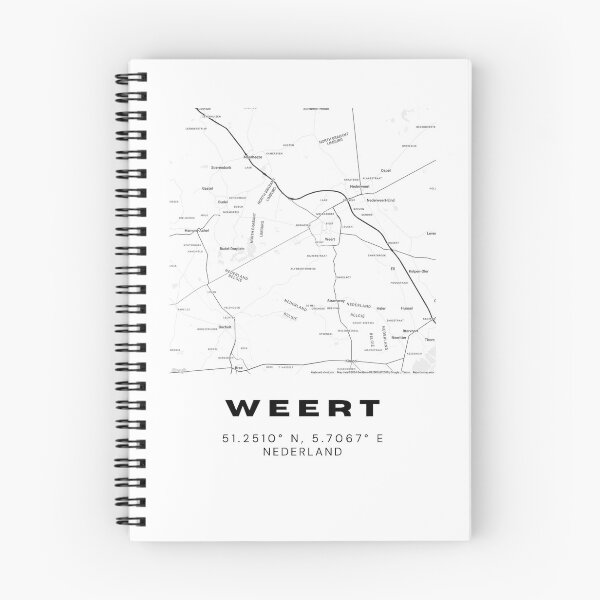 Item preview, Weert Minimalist Map Art | Netherlands | 51.2510° N, 5.7067° E designed and sold by RM-Journey.
