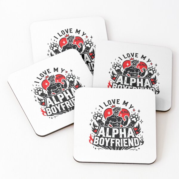Item preview, I Love My Alpha Boyfriend designed and sold by Mateusz Majcherek.